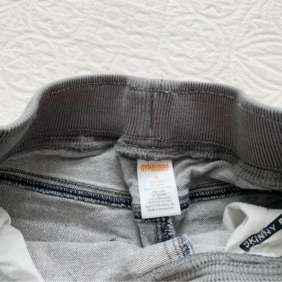 Gymboree Girls’ Grey Skinny Jeans with Elastic Waistband‎ - Picture 5 of 5